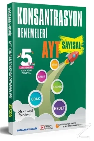 AYT Konsantrasyon Sayısal Deneme 5'li