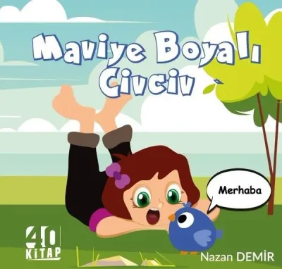 Maviye Boyalı Civciv