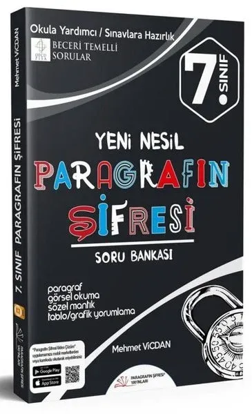 Paragrafın Şifresi 7. Sınıf Yeni Nesil Paragrafın Şifresi Soru Bankası
