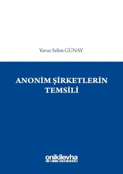 Anonim Şirketlerin Temsili