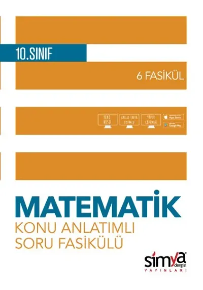 10. Sınıf Matematik Konu Özetli Soru Fasikülü - 6 Adet