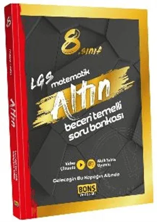 2022 8. Sınıf ALTIN Matematik Soru Bankası