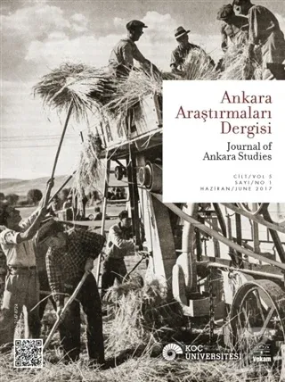 Ankara Araştırmaları Dergisi Cilt : 5 Sayı : 1 / Journal of Ankara Studies