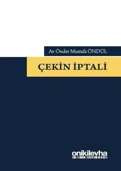Çekin İptali