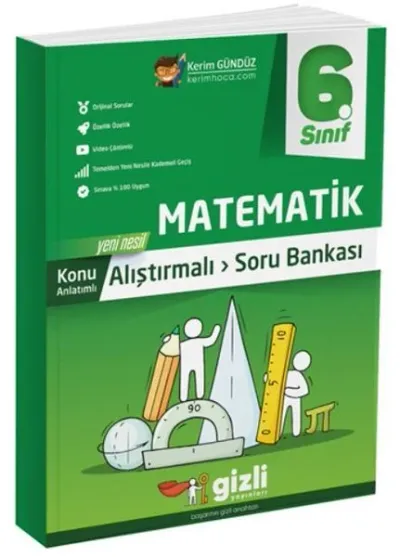 6.Sınıf Matematik Konu Anlatımlı Soru Bankası
