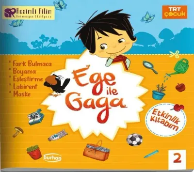 TRT Çocuk Ege ile Gaga Etkinlik Kitabım - 2