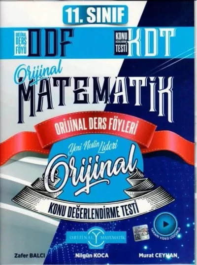 11.Sınıf Matematik ODF KDT Seti