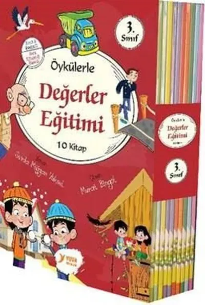 3.Sınıflar için Öykülerle Değerler Eğitimi-10 Kitap Takım