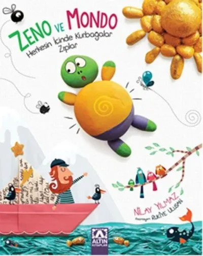 Zeno Ve Mondo - Herkesin İçinde Kurbağalar Zıplar (Ciltli)