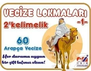 Vecize Lokmaları 1 - 2 Kelimelik 60 Arapça Vecize