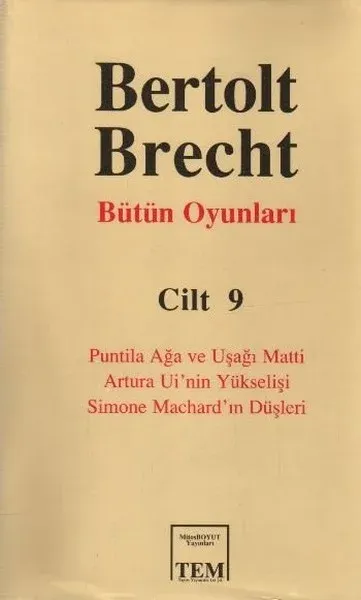 Bütün Oyunları-09 / Bertolt Brecht