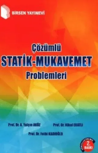 Çözümlü Statik - Mukavemet Problemleri