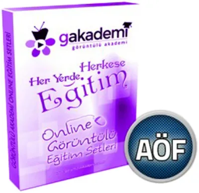 Pratik AÖF Türkiye Ekonomisi Online Görüntülü Eğitim Seti