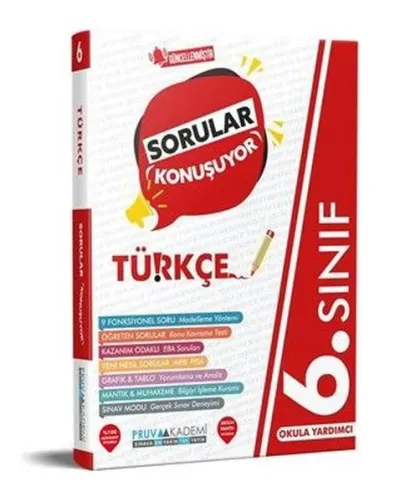 6.Sınıf Türkçe Sorular Konuşuyor Soru Bankası