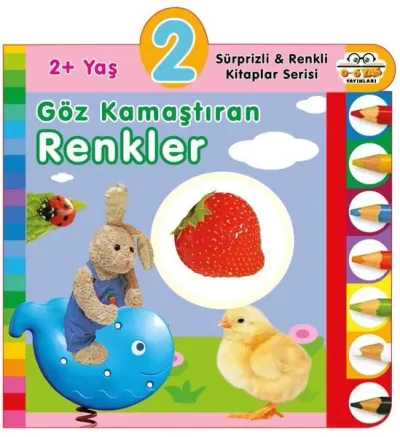2+ Yaş Göz Kamaştıran Renkler (Ciltli)