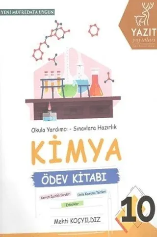 Yazıt 10. Sınıf Kimya Ödev Kitabı