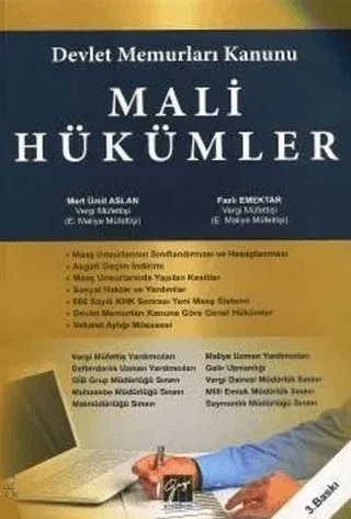 Devlet Memurları Kanunu Mali Hükümler
