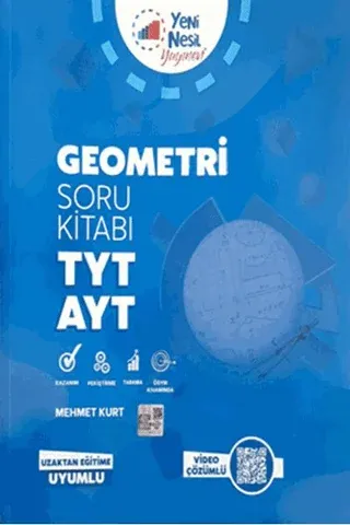 Yeni Nesil YKS TYT AYT Geometri Soru Kitabı
