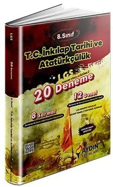LGS 8. Sınıf T.C. İnkılap Tarihi ve Atatürkçülük 20 Deneme