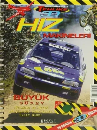 3D Çocuk Dergisi - Hız Makineleri