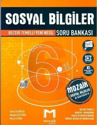 2022 6.Sınıf Sosyal Bilgiler Soru Bankası