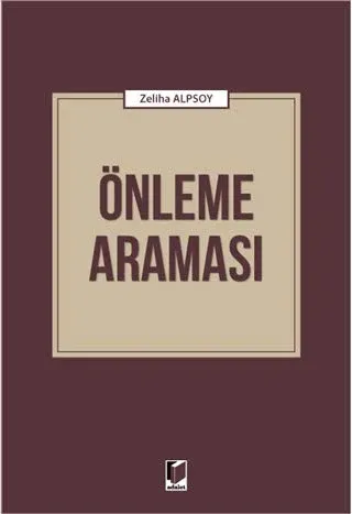 Önleme Araması