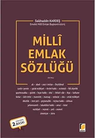 Milli Emlak Sözlüğü