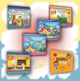 Çocuklar İçin Akıl ve Mantık Oyunları (6 Kitap Takım)