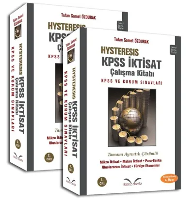 Hysteresis KPSS İktisat Çalışma Kitabı-2 Kitap Takım
