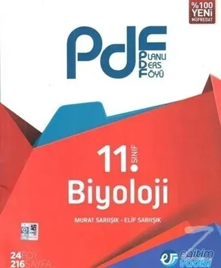 11. Sınıf Biyoloji PDF Planlı Ders Föyü