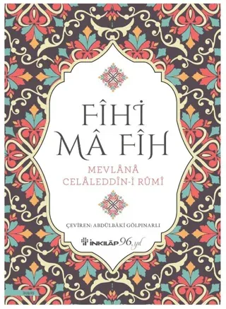 Fihi Ma-Fih Mevlana Celaleddin Rumi