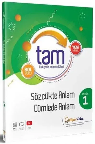 8. Sınıf Türkçe TAM Teknik Analiz Modülleri 1 Sözcükte ve Cümlede Anlam
