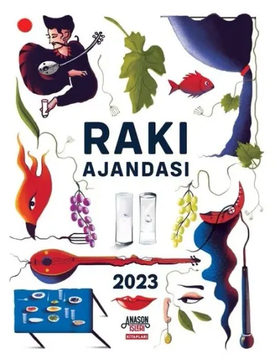 Rakı Ajandası 2023 (Ciltli)