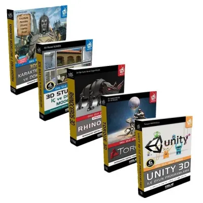 3D Eğitim Seti (5 Kitap Takım)