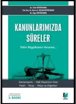 Kanunlarımızda Süreler