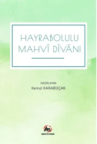 Hayrabolulu Mahvi Divanı