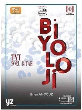 YZ YKS TYT Biyoloji Soru Kitabı