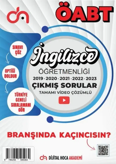 2024 ÖABT İngilizce Öğretmenliği Son Beş Yıl Çıkmış Sorular Tamamı Video Çözümlü