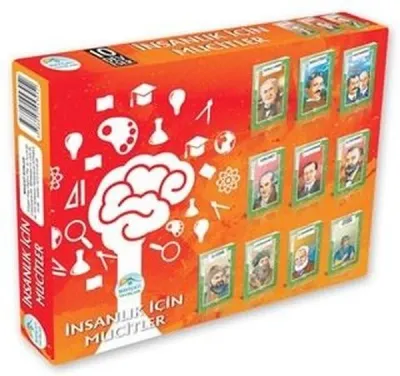 İnsanlık İçin Mucitler Seti-10 Kitap Takım