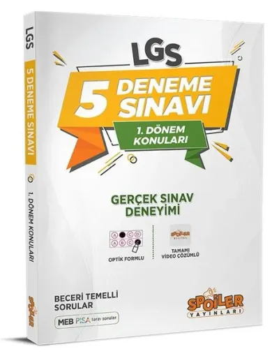 8.Sınıf LGS 1.Dönem 5 Deneme