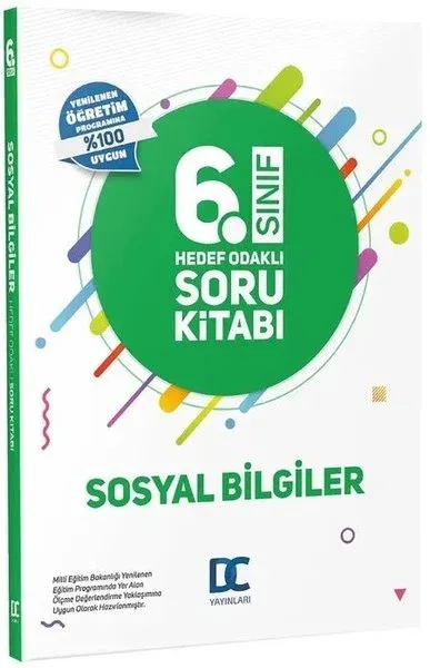 6.Sınıf Sosyal Bilgiler Hedef Odaklı Soru Kitabı