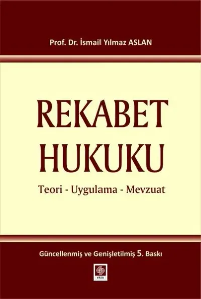 Rekabet Hukuku (Ciltli)