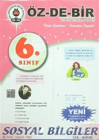 6. Sınıf Sosyal Bilgiler Yaprak Test