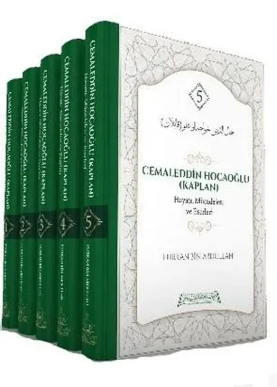 Cemaleddin Hocaoğlu (Kaplan) Hayatı, Mücadelesi ve Eserleri (5 Cilt Takım) (Ciltli)
