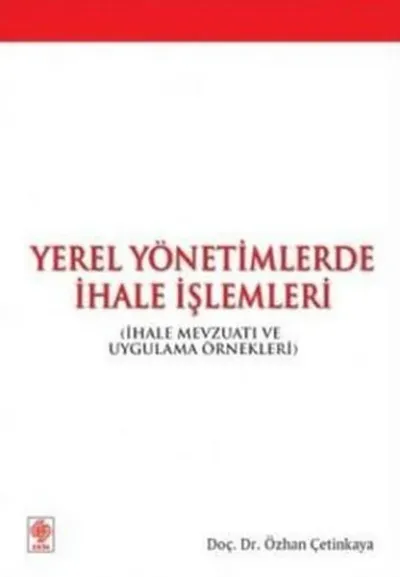 Yerel Yönetimlerde İhale İşlemleri