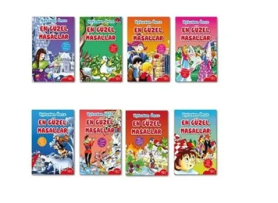 Uykudan Önce En Güzel Masallar Seti (8 Kitap Takım) Hatice Nurbanu Kar