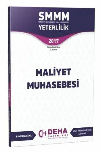2020 SMMM Yeterlilik Maliyet Muhasebesi