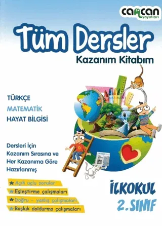 2. Sınıf Tüm Dersler Kazanım Kitabım
