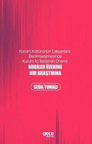 Kobiler Üzerine Bir Araştırma