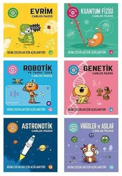 Geleceğin Dahileri Seti - 6 Kitap Takım
